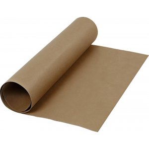 Lederpapier - dunkelbraun - einfarbig - 1 m Lederpapier - dunkelbraun - einfarbig - 1 m