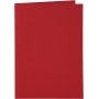 Karten und Umschlge - Rot - 11,5 x 16,5 cm - 6 Sets