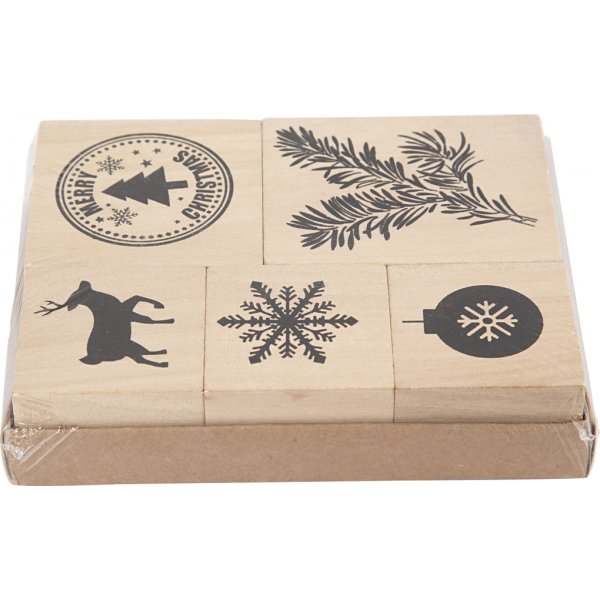 Stempelset - Weihnachten - 5-tlg