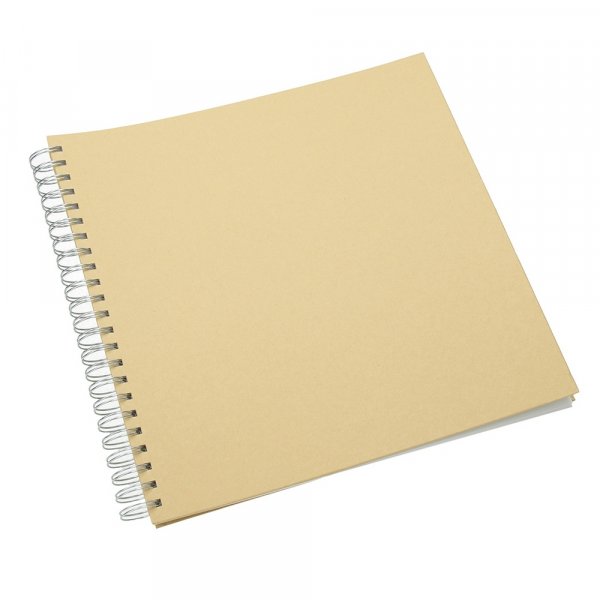 Album fr Scrapbooking 30 x 30 cm - braun 25 Seiten mit Spiralfaden