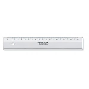 Plastiklineal Mars Staedtler Transparent Plastiklineal Mars Staedtler Transparent