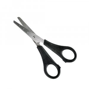 Kinderschere Schwarz/Grau - 70 mm Kinderschere Schwarz/Grau - 70 mm