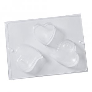 Formen 6,9 x 7/8,1 x 8,4 cm - Herz Formen 6,9 x 7/8,1 x 8,4 cm - Herz