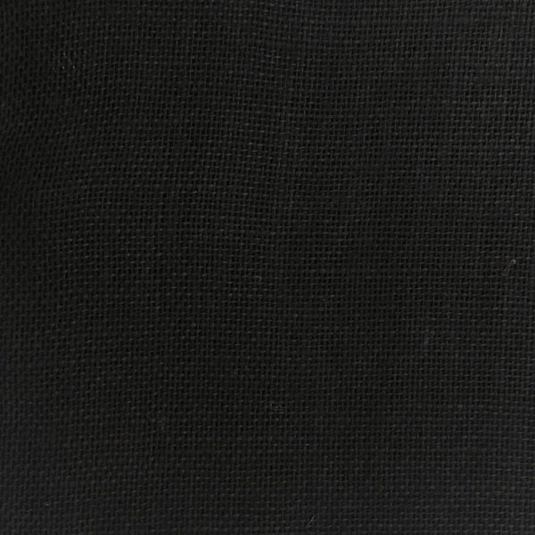 Jutestoff in schwarzer Farbe