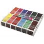 Colortime Bleistifte - gemischte Farben - 2 mm - 12x24 Stk