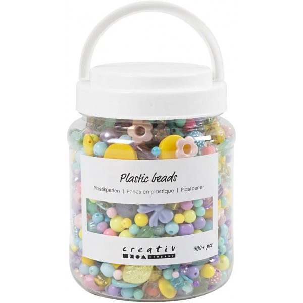 Klassische Perlen, gemischte Farben, 700 ml