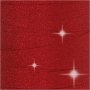 Geschenkkordel - Rot - Glitzer - 100 m