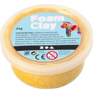 Foam Clay® - gelb - 35 g Foam Clay® - gelb - 35 g