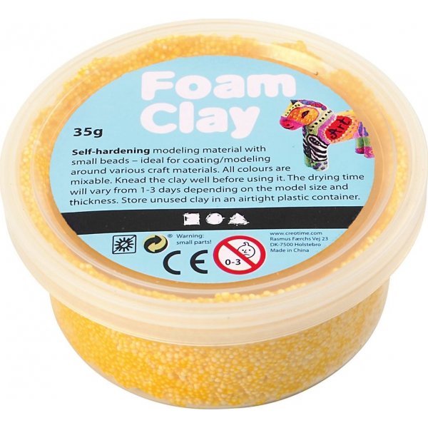 Foam Clay - gelb - 35 g
