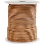 Lederband - Beige - 2 mm - 50 m