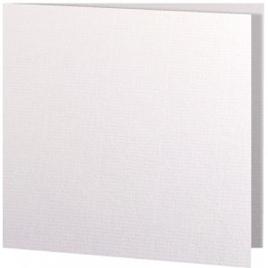 Quadratische Doppelkarten von Papperix - 5er-Pack - Weiß Quadratische Doppelkarten von Papperix - 5er-Pack - Weiß
