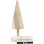 Tannenbaum aus Holz - 5 cm