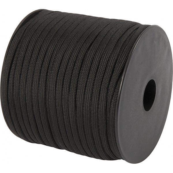 Krawattenschnur - schwarz - 50 m