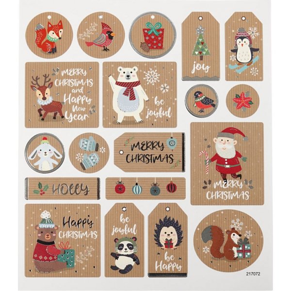 Aufkleber - Weihnachtsaufkleber