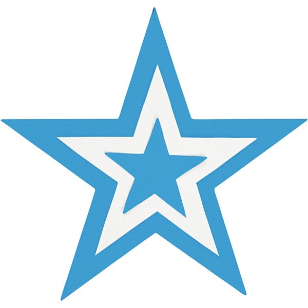 Schicht-auf-Schicht-Stanzer - Stern - 3 Stk