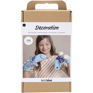 DIY Kit Dekoration, gemischte Farben, Sockenmonster DIY Kit Dekoration, gemischte Farben, Sockenmonster