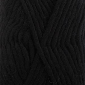 DROPS Snow Uni Color Garn - 50 g - Schwarz (02) DROPS Snow Uni Color Garn - 50 g - Schwarz (02)