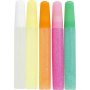 Glitzerkleber - Pastellfarben - 5 x 10 ml
