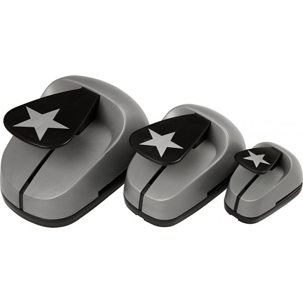 Schicht-auf-Schicht-Stanzer - Stern - 3 Stk