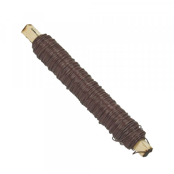 Faden auf Rolle 0,70 mm - braun 100 g