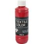 Textil Feste Textilfarbe - rot - deckend - 250 ml