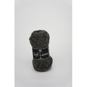 Black Sheep Soft Lama Garn 50g - Graubraun (27) Black Sheep Soft Lama Garn 50g - Graubraun (27)