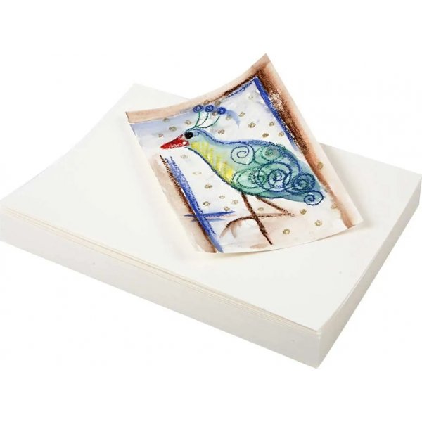 Aquarellpapier - wei - A5 - 200 g - 100 Blatt
