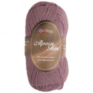 Wikingergarn Alpaka Fein 50g - Rosa (662) Wikingergarn Alpaka Fein 50g - Rosa (662)