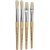 Kinderpinsel - Holz - 4 Stk