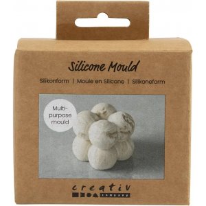 Silikonform - Quadratisch mit Blasen Silikonform - Quadratisch mit Blasen