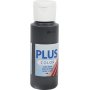 Plus Color Hobbyfarbe - Schwarz - 60 ml