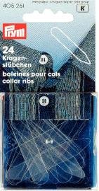 Kragenstütze Kunststoff transparent 24 Stk Kragenstütze Kunststoff transparent 24 Stk