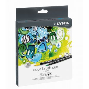 Aquarellstifte Aqua Brush Duo - 24er-Pack Aquarellstifte Aqua Brush Duo - 24er-Pack