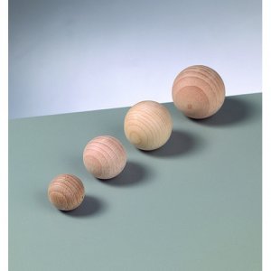 Unbehandelte Holzkugeln - ohne Löcher (verschiedene Größen erhältlich) Unbehandelte Holzkugeln - ohne Löcher (verschiedene Größen erhältlich)