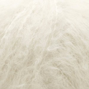 DROPS Melody Uni Color Garn - 50 g - Natur (01) DROPS Melody Uni Color Garn - 50 g - Natur (01)