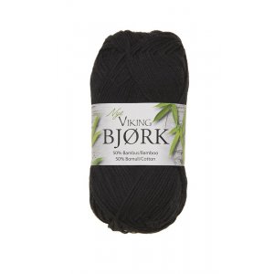 Wikingergarn Birke 50g - Schwarz (503) Wikingergarn Birke 50g - Schwarz (503)