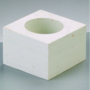 Specksteinwürfel 6 x 6 x 4 cm - Wärmekerzenhalter Specksteinwürfel 6 x 6 x 4 cm - Wärmekerzenhalter