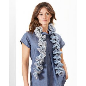 Strickanleitung - Gehäkelter und gestrickter Schraubschal Strickanleitung - Gehäkelter und gestrickter Schraubschal