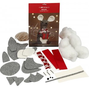 Bastelset - Weihnachtsmaus Bastelset - Weihnachtsmaus