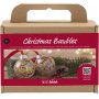 Mini-DIY-Set Christbaumkugeln - Pailletten