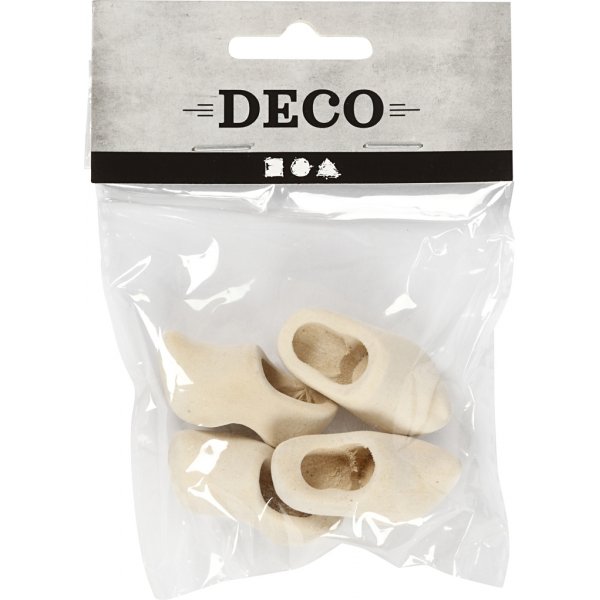 Hollndische Holzschuhe - 40 mm - 2 Paar