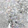 Glitzer und Pailletten - Silber - 6 x 5 g