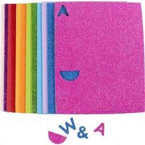 Dekorative Gummischaumplatte, weich, 14 x 25 cm, 2 mm, verschiedene Farben, 12 Stück Dekorative Gummischaumplatte, weich, 14 x 25 cm, 2 mm, verschiedene Farben, 12 Stück