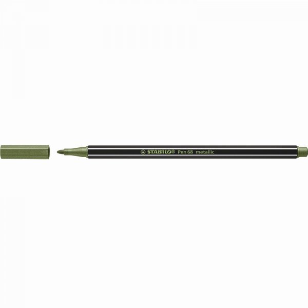 Fasermaler Pen 68 Metallic - Hellgrn