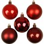 Christbaumkugeln - rote Harmonie - 6 cm - 20 Stk