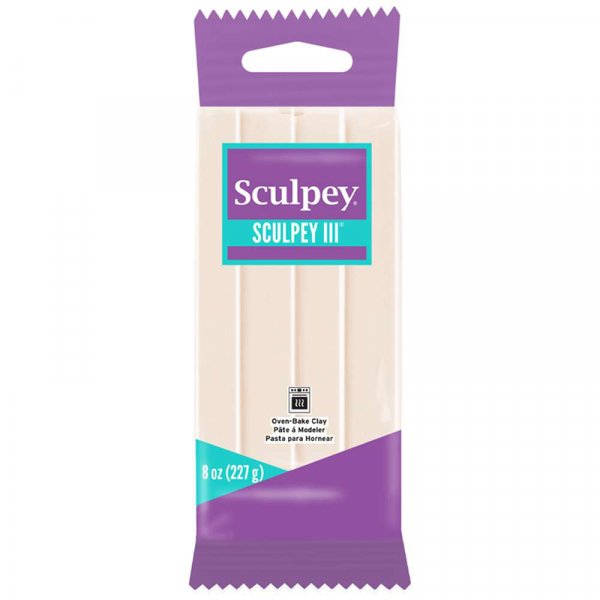 Ton Sculpey III - Durchscheinend 226 g