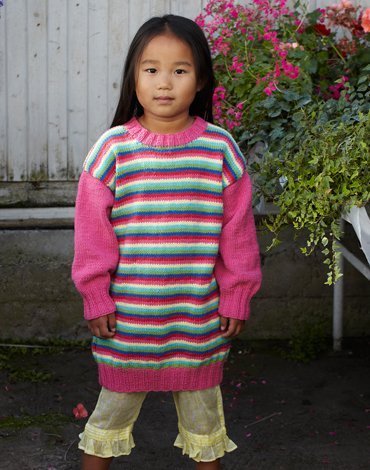 Strickmuster - Langer Pullover Strickmuster - Langer Pullover