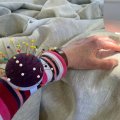 Kundenbild Nadelkissen für den Arm Professional - Lila