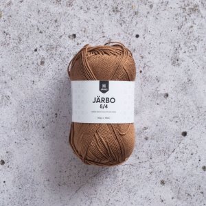 Järbo 8/4 50g - Zimtbraun Järbo 8/4 50g - Zimtbraun