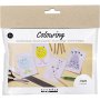 Mini-DIY-Kit zum Ausmalen, Monster